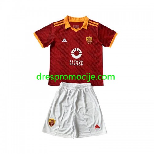 A.S. Roma Dres Dječji Četvrta 2023/2024 Kratkih Rukava A.S. Roma Dres Dječji Četvrta 2023/2024 Kratkih Rukava